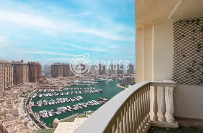 Apartment - 4 Bedrooms - 5 Bathrooms for sale in West Porto Drive - Porto Arabia - The Pearl Island - Doha