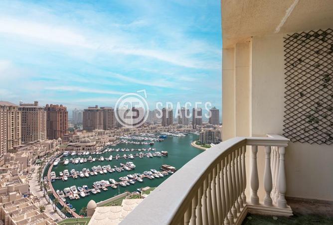 Apartment - 4 Bedrooms - 6 Bathrooms for sale in West Porto Drive - Porto Arabia - The Pearl Island - Doha