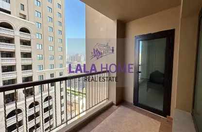 Apartment - 1 Bedroom - 2 Bathrooms for rent in East Porto Drive - Porto Arabia - The Pearl Island - Doha