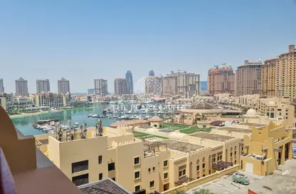 Apartment - 1 Bathroom for sale in East Porto Drive - Porto Arabia - The Pearl Island - Doha