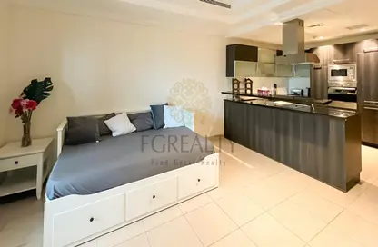 Apartment - 1 Bathroom for rent in East Porto Drive - Porto Arabia - The Pearl Island - Doha