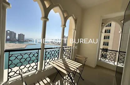 Apartment - 2 Bedrooms - 3 Bathrooms for rent in Viva East - Viva Bahriyah - The Pearl Island - Doha