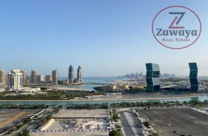 Apartment - 2 Bedrooms - 2 Bathrooms for rent in Marina Residences 195 - Marina District - Lusail