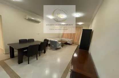 Living / Dining Room image for: Apartment - 2 Bedrooms - 2 Bathrooms for rent in Anas Street - Fereej Bin Mahmoud North - Fereej Bin Mahmoud - Doha, Image 1