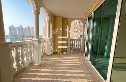 Apartment - 3 Bedrooms - 3 Bathrooms for rent in Viva Bahriyah - The Pearl Island - Doha