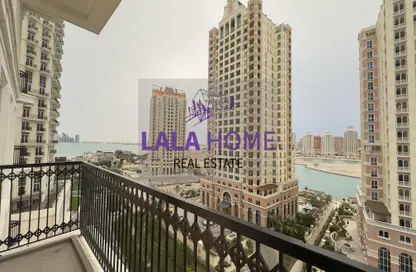 Apartment - 1 Bedroom - 1 Bathroom for rent in Viva West - Viva Bahriyah - The Pearl Island - Doha