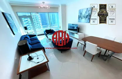 Apartment - 1 Bedroom - 2 Bathrooms for rent in Samrya Tower West - Samrya Twin Towers - West Bay - Doha