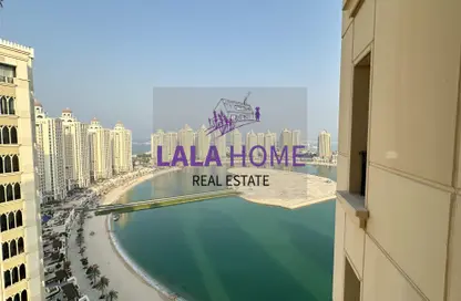 Apartment - 1 Bedroom - 2 Bathrooms for rent in Viva West - Viva Bahriyah - The Pearl Island - Doha