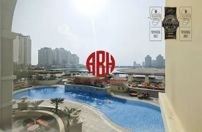 Apartment - 1 Bathroom for rent in Viva East - Viva Bahriyah - The Pearl Island - Doha