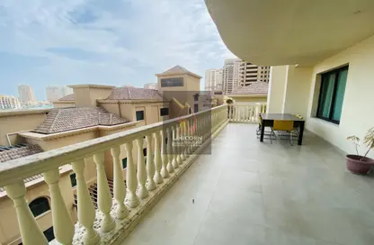 Apartment - 2 Bedrooms - 3 Bathrooms for rent in Tower 10 - Porto Arabia - The Pearl Island - Doha