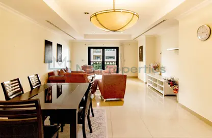 Apartment - 2 Bedrooms - 3 Bathrooms for sale in East Porto Drive - Porto Arabia - The Pearl Island - Doha