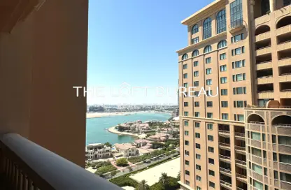 Apartment - 1 Bedroom - 2 Bathrooms for rent in East Porto Drive - Porto Arabia - The Pearl Island - Doha