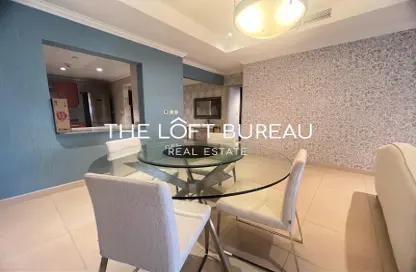 Apartment - 1 Bedroom - 2 Bathrooms for rent in East Porto Drive - Porto Arabia - The Pearl Island - Doha