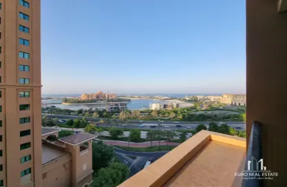 Apartment - 1 Bedroom - 2 Bathrooms for rent in East Porto Drive - Porto Arabia - The Pearl Island - Doha