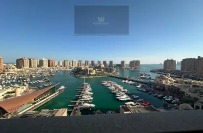 Apartment - 2 Bedrooms - 3 Bathrooms for sale in East Porto Drive - Porto Arabia - The Pearl Island - Doha