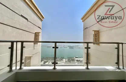 Apartment - 2 Bedrooms - 3 Bathrooms for rent in Burj Al Marina - Marina District - Lusail