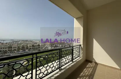 Apartment - 1 Bedroom - 2 Bathrooms for rent in Viva Central - Viva Bahriyah - The Pearl Island - Doha