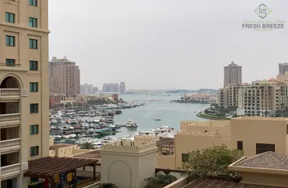 Apartment - 1 Bedroom - 2 Bathrooms for rent in Marina Gate - Porto Arabia - The Pearl Island - Doha