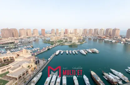 Apartment - 2 Bedrooms - 3 Bathrooms for rent in West Porto Drive - Porto Arabia - The Pearl Island - Doha