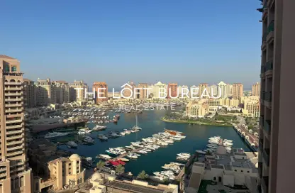 Apartment - 3 Bedrooms - 4 Bathrooms for rent in West Porto Drive - Porto Arabia - The Pearl Island - Doha