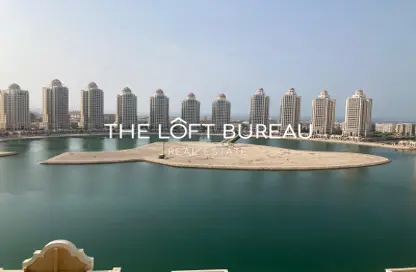 Apartment - 1 Bedroom - 2 Bathrooms for rent in Al Mutahidah Tower - Viva Bahriyah - The Pearl Island - Doha