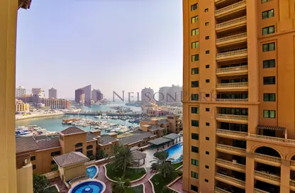 Apartment - 2 Bedrooms - 3 Bathrooms for sale in East Porto Drive - Porto Arabia - The Pearl Island - Doha