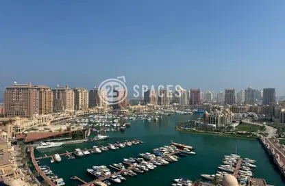 Apartment - 3 Bedrooms - 4 Bathrooms for rent in West Porto Drive - Porto Arabia - The Pearl Island - Doha