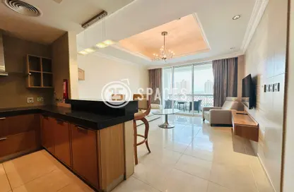 Apartment - 1 Bedroom - 2 Bathrooms for rent in Viva West - Viva Bahriyah - The Pearl Island - Doha