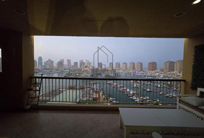 Apartment - 2 Bedrooms - 3 Bathrooms for sale in Marina Gate - Porto Arabia - The Pearl Island - Doha