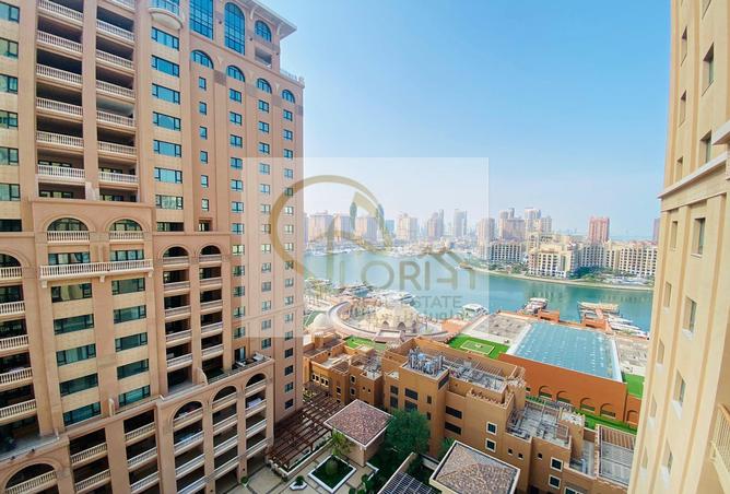 Apartment - 1 Bedroom - 1 Bathroom for rent in East Porto Drive - Porto Arabia - The Pearl Island - Doha