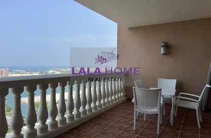 Apartment - 3 Bedrooms - 4 Bathrooms for rent in East Porto Drive - Porto Arabia - The Pearl Island - Doha