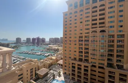 Apartment - 1 Bedroom - 2 Bathrooms for sale in East Porto Drive - Porto Arabia - The Pearl Island - Doha