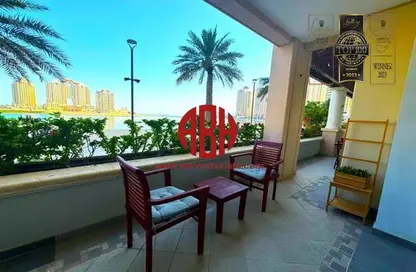 Townhouse - 1 Bedroom - 2 Bathrooms for rent in Tower 11 - Viva Bahriyah - The Pearl Island - Doha