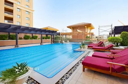 Apartment - 1 Bedroom - 2 Bathrooms for rent in East Porto Drive - Porto Arabia - The Pearl Island - Doha