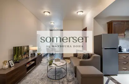 Apartment - 1 Bedroom - 1 Bathroom for rent in Somerset Al Mansoura - Al Mansoura - Doha