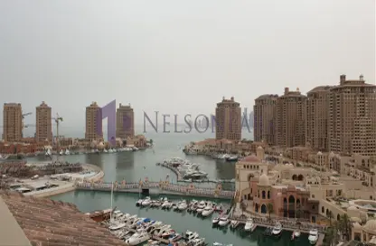 Apartment - 3 Bedrooms - 4 Bathrooms for rent in Sabban Towers - Porto Arabia - The Pearl Island - Doha