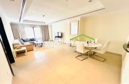 Apartment - 1 Bedroom - 2 Bathrooms for rent in East Porto Drive - Porto Arabia - The Pearl Island - Doha