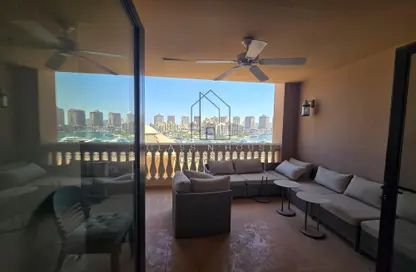 Apartment - 1 Bedroom - 1 Bathroom for sale in Marina Gate - Porto Arabia - The Pearl Island - Doha