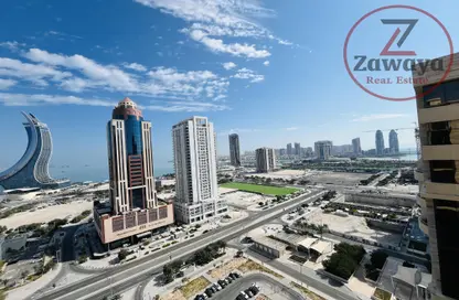 Apartment - 2 Bedrooms - 3 Bathrooms for rent in Al Baraha Tower - Marina District - Lusail