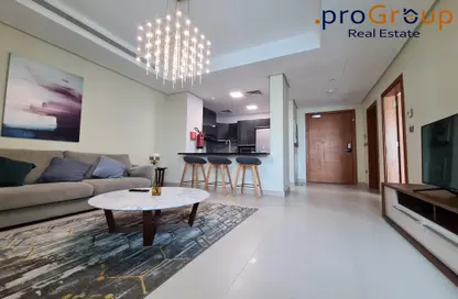 Apartment - 1 Bedroom - 2 Bathrooms for rent in Lusail Residence - Marina District - Lusail