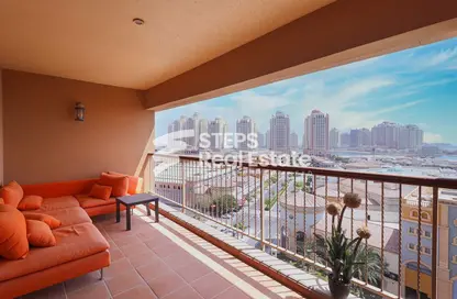 Apartment - 2 Bedrooms - 4 Bathrooms for sale in West Porto Drive - Porto Arabia - The Pearl Island - Doha