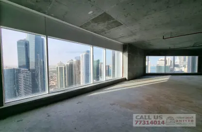 Office Space - Studio - 2 Bathrooms for rent in The Gate Towers - West Bay - Doha