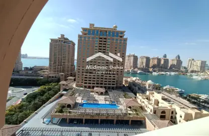 Apartment - 1 Bedroom - 1 Bathroom for rent in East Porto Drive - Porto Arabia - The Pearl Island - Doha