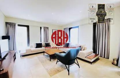 Apartment - 2 Bedrooms - 3 Bathrooms for rent in Al Kahraba 4 - Al Kahraba - Msheireb Downtown Doha - Doha