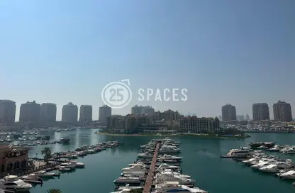 Apartment - 2 Bedrooms - 3 Bathrooms for rent in East Porto Drive - Porto Arabia - The Pearl Island - Doha