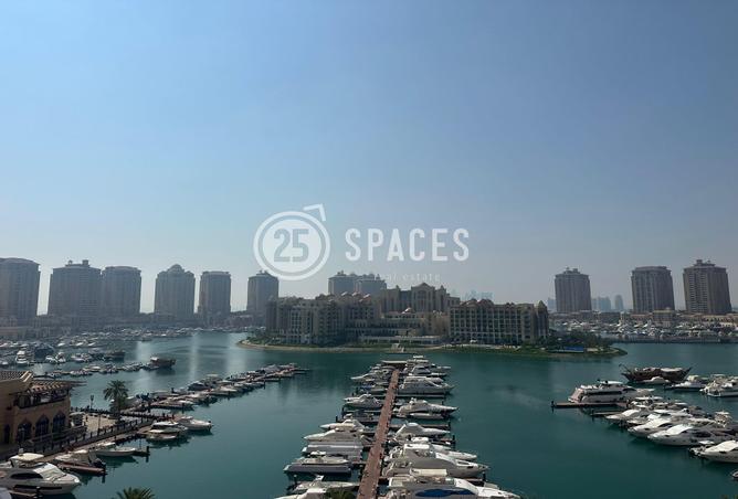 Apartment - 2 Bedrooms - 2 Bathrooms for sale in East Porto Drive - Porto Arabia - The Pearl Island - Doha