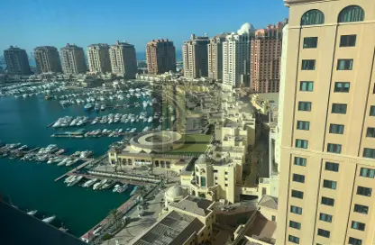 Apartment - 2 Bedrooms - 2 Bathrooms for rent in West Porto Drive - Porto Arabia - The Pearl Island - Doha