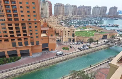 Apartment - 2 Bedrooms - 3 Bathrooms for rent in East Porto Drive - Porto Arabia - The Pearl Island - Doha