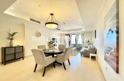 Apartment - 1 Bedroom - 2 Bathrooms for rent in East Porto Drive - Porto Arabia - The Pearl Island - Doha