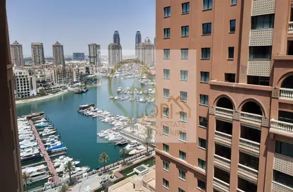 Apartment - 1 Bedroom - 2 Bathrooms for sale in East Porto Drive - Porto Arabia - The Pearl Island - Doha